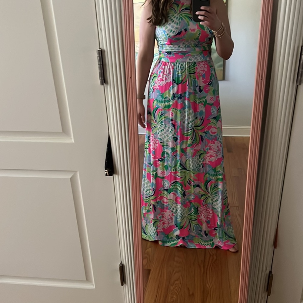 Lilly Pulitzer Tallula Maxi Dress, Size Medium worn once - Picture 4 of 16